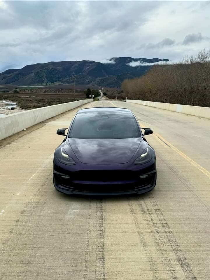 Ravoony Plus Gloss Midnight Purple Car Vinyl Wrap review Roman Tellez 01