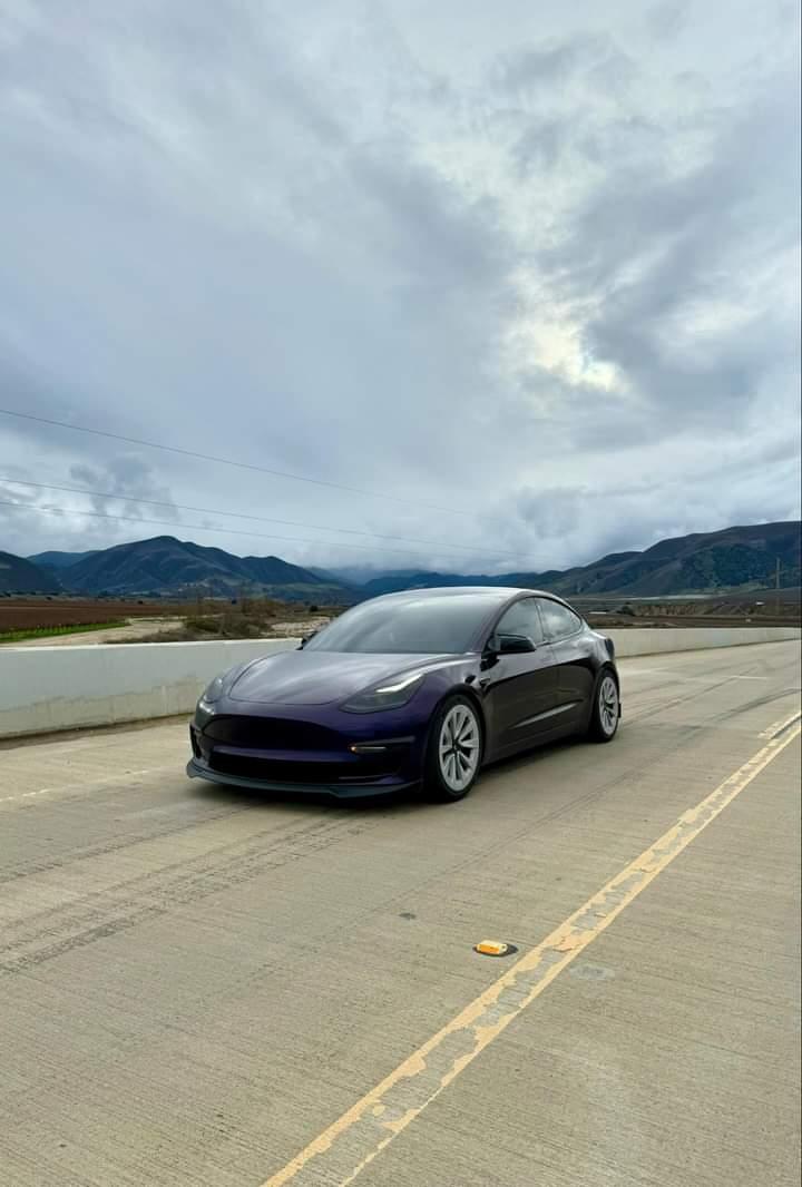 Ravoony Plus Gloss Midnight Purple Car Vinyl Wrap review Roman Tellez 00