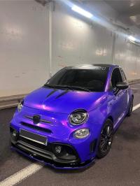 Ravoony Plus Glossy Explosion Purple Car Vinyl Wrap review 1