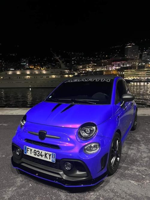 Ravoony Plus PET Glossy Explosion Purple Car Vinyl Wrap review 