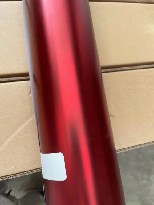 Ravoony Plus PET Matte Chrome Romanee Red Vinyl Car Wrap review 