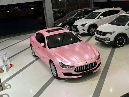 Ravoony Plus Pure Metal Cherry Pink Car Vinyl Wrap review 