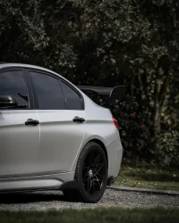 Ravoony Plus Matte Metallic Silver Glitter Car Wrap review 2