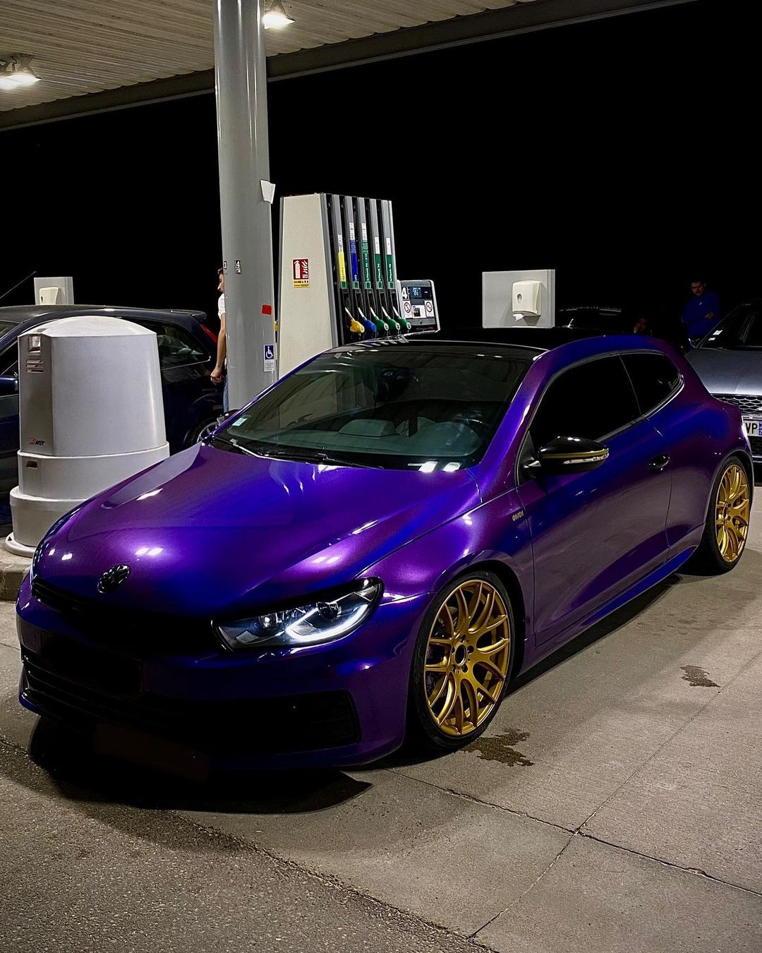 Ravoony Plus Glossy Laser Dark Purple Car Wrap review Stevann Terry 01