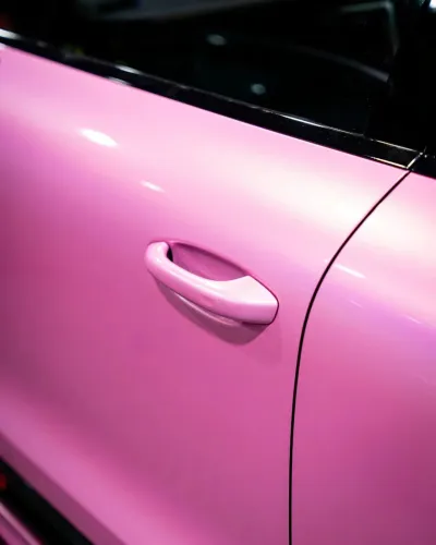 Ravoony Plus Glossy Laser Pink Car Vinyl Wrap review April  Meier  01