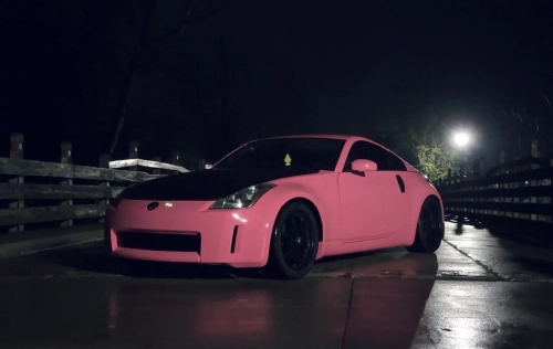 Ravoony Basic PET Glossy Crystal Light Pink Car Wrap review 