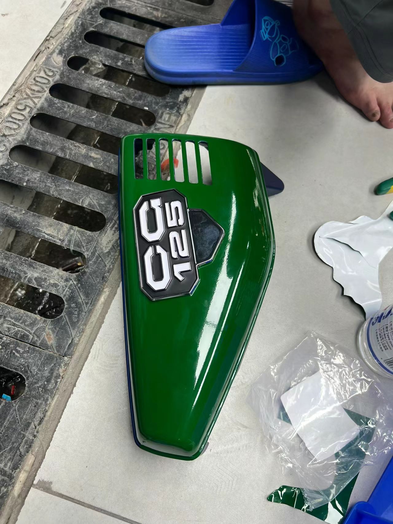 Ravoony Plus Glossy Forest Green Car Wrap review Luke Bunting 01