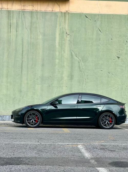 Ravoony Basic Gloss Pearlized Benz Emerald Green Car Vinyl Wrap review 