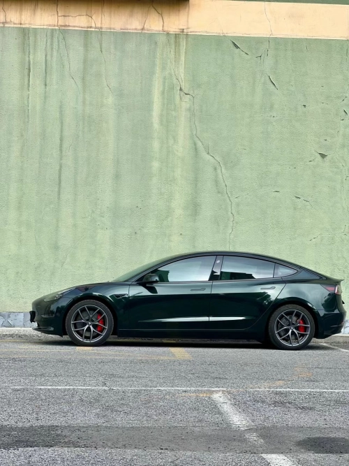 Ravoony Basic Gloss Pearlized Benz Emerald Green Car Vinyl Wrap review 