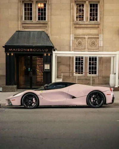 Ravoony Plus PET Glossy Baby Pink Car Vinyl Wrap review rula abuawad 01