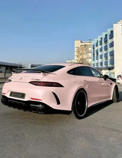 Ravoony Plus PET Glossy Baby Pink Car Vinyl Wrap review Tracy Selin 02