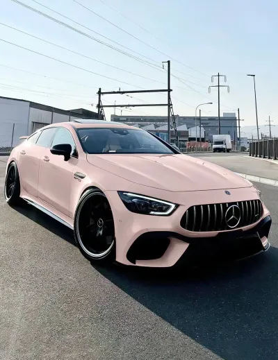 Ravoony Plus PET Glossy Baby Pink Car Vinyl Wrap review Tracy Selin 00