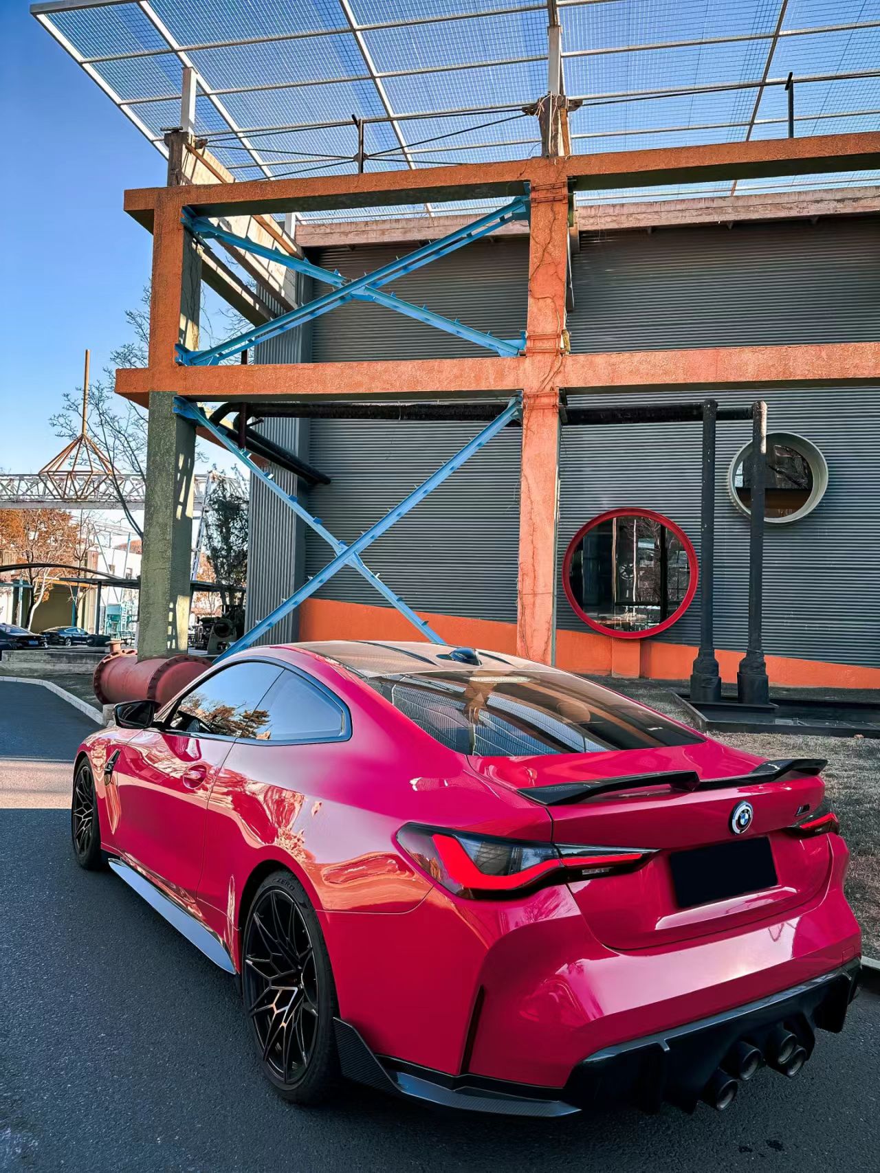 Ravoony Plus PET Glossy Crystal Strawberry Red Vinyl Car Wrap review lucas lane 02