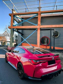 Ravoony Plus Glossy Crystal Strawberry Red Vinyl Car Wrap review lucas lane 02