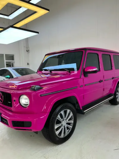 Ravoony Plus Glossy Crystal Rose Red Vinyl Car Wrap review Makhi Reeves  01
