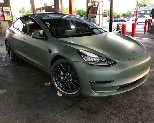 Ravoony Plus Matte Army Green Wrap review 