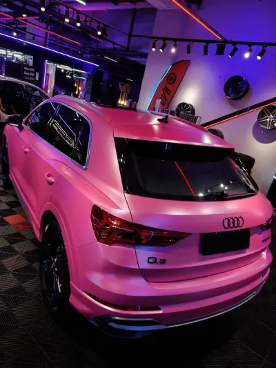 Ravoony Plus Pure Metal Princess Pink Car Vinyl Wrap review Nelson Vasquez 03