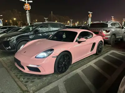 Ravoony Plus Gloss Crystal Peach Pink Car Vinyl Wrap review Heidi Hacker