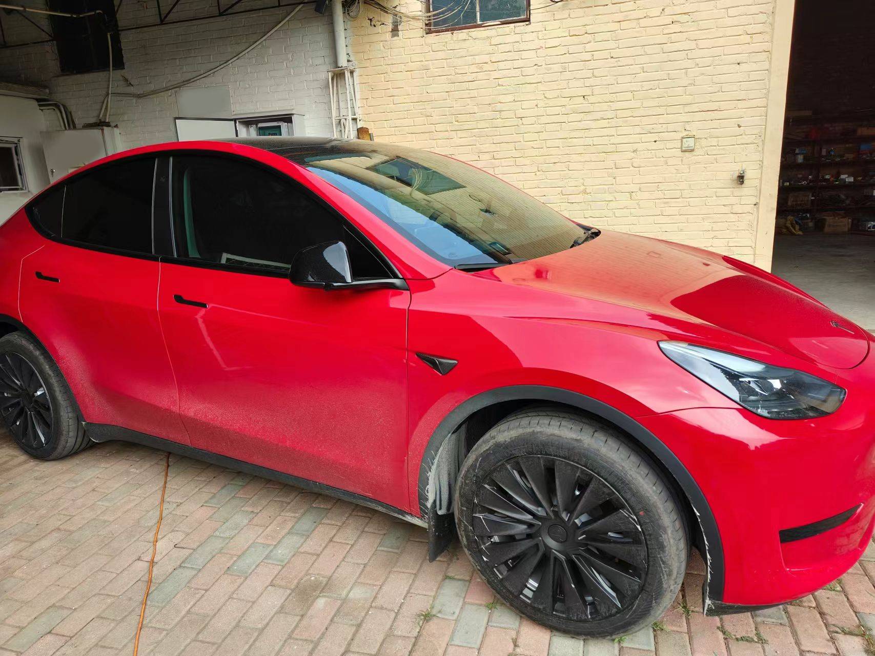 Ravoony Plus Porsche Gloss Carmine Red Vinyl Car Wrap review Janice Doerge