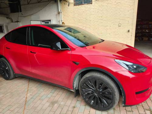 Ravoony Plus Porsche Gloss Carmine Red Vinyl Car Wrap review 