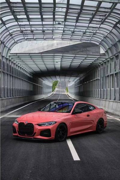 Ravoony Plus Glossy Coral Orange Vinyl Wrap review Amy Wright 00