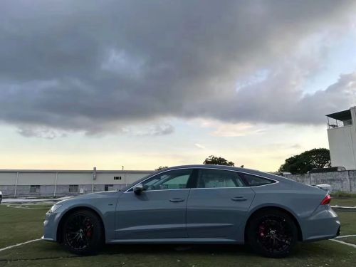 Ravoony Plus PET Glossy Crystal Cement Grey Car Wrap review 