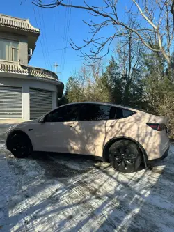 Ravoony Plus Glossy First Love Pink Car Vinyl Wrap review Alison Hernandez 02