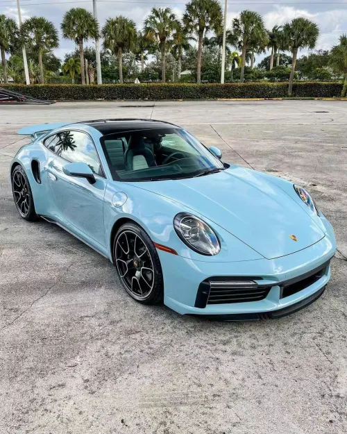 Ravoony Plus Glossy Meisen Blue Car Vinyl Wrap review 
