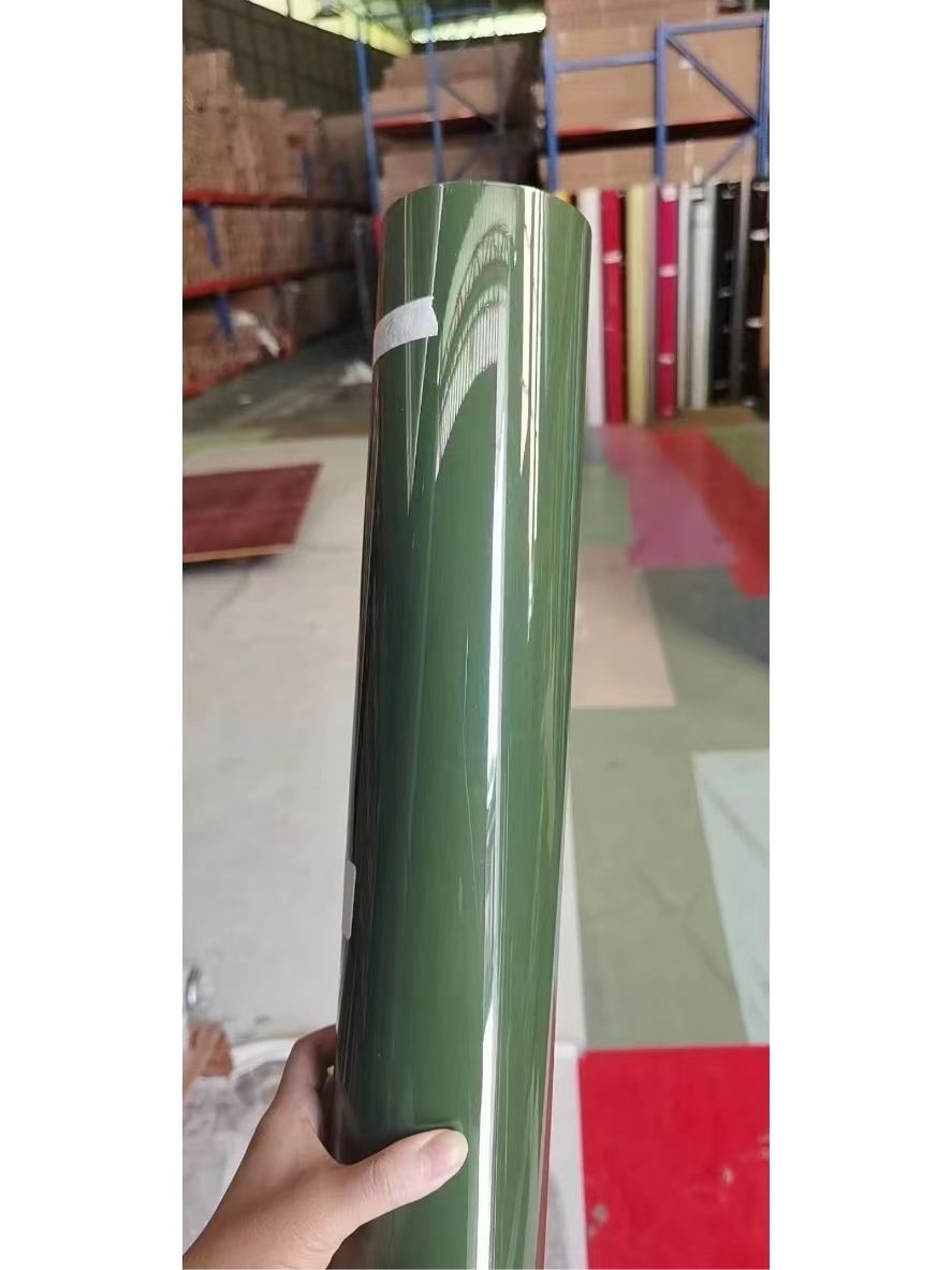 Ravoony Plus Glossy Olive Light Green Car Wrap review Travon Dombroski