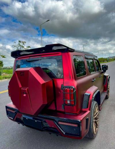 Ravoony Plus Matte Chrome Romanee Red Vinyl Car Wrap review Clarke-Symonne Darby 01