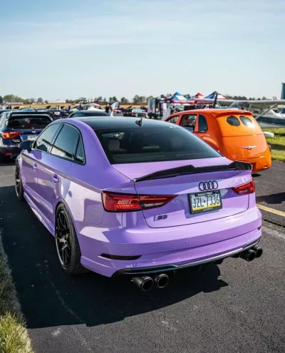 Ravoony Plus Glossy Lavender Purple Car Wrap review Seydou Ndao 01