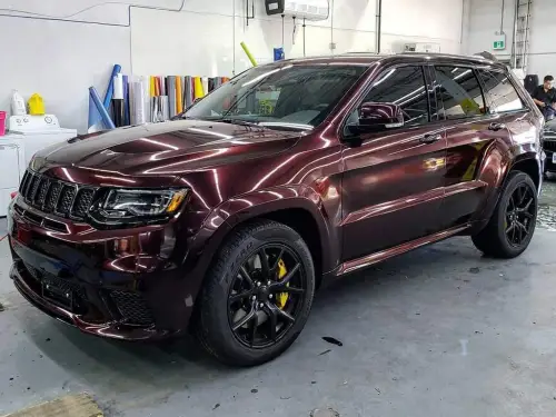 Ravoony Plus Gloss Black Rose Vinyl Wrap review 