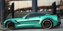 Ravoony Plus Glossy Chrome Mint Green Car Vinyl Wrap review Thomas Butera