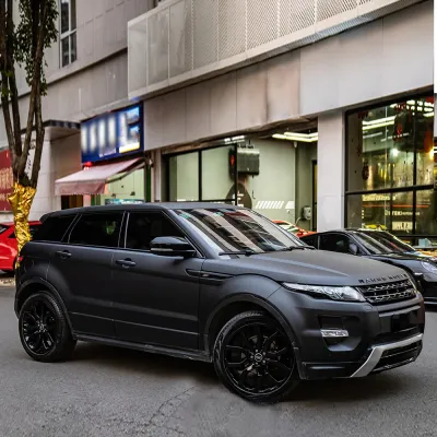 Ravoony Basic Satin Black Car Wrap review Alexandra Croitor