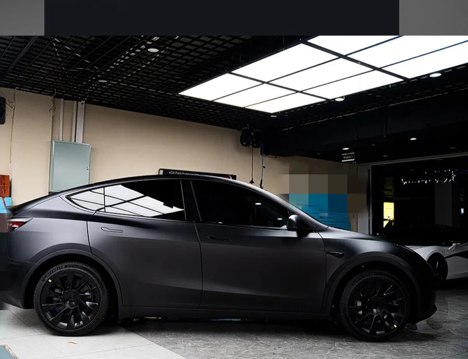 Ravoony Basic PET Satin Black Car Wrap review Yasha Parsafar