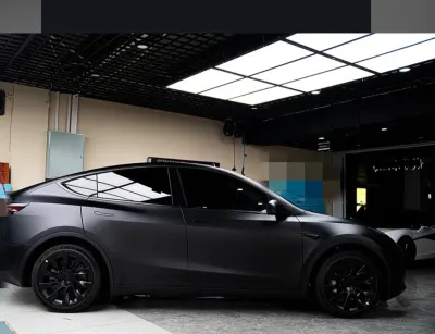 Ravoony Basic Satin Black Car Wrap review Yasha Parsafar