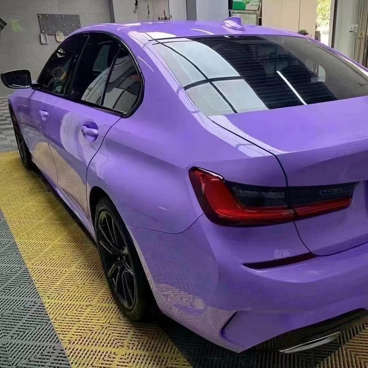 Ravoony Plus Glossy Lavender Purple Car Wrap review Luna Wilss 01