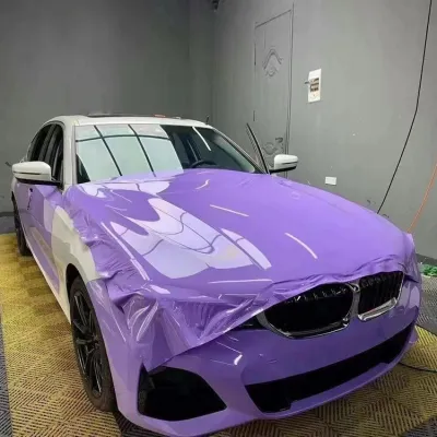 Ravoony Plus Glossy Lavender Purple Car Wrap review Luna Wilss 00