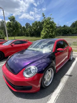 Ravoony Basic Audi Gloss Midnight Purple Car Vinyl Wrap review Jasmine McFadden  02