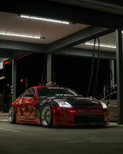 Ravoony Plus Gloss Metallic Vampire Red Vinyl Car Wrap review Angel Rodriguez 00