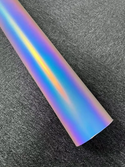 Ravoony Plus Matte Holographic Rainbow Neo Chrome Car Vinyl Wrap review Michael  West