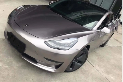 Ravoony Basic Metal Paint Combat Grey Vinyl Wrap review 