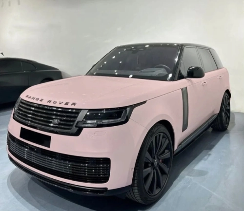 Ravoony Basic PET Glossy Baby Pink Car Vinyl Wrap review 
