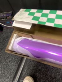 Ravoony Basic Twin Magic Purple Car Vinyl Wrap review Bien
