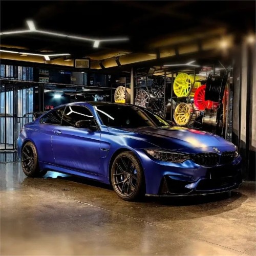 Ravoony Plus Pure Metallic Navy Blue Vinyl Wrap review 