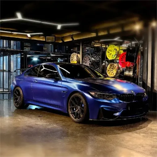 Ravoony Plus Pure Metallic Navy Blue Vinyl Wrap review 
