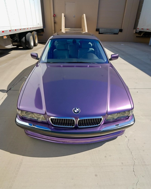 Ravoony Plus PET Gloss Liquid Metallic Viola Purple Car Wrap review 