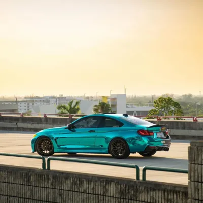 Ravoony Plus Glossy Chrome Mint Green Car Vinyl Wrap review Jacob Mead