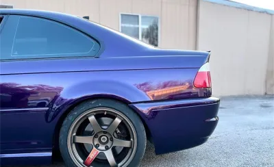 Ravoony Plus Gloss Ghost Midnight Purple Car Vinyl Wrap review Shucayb Sheikhadan 02