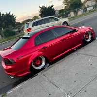 Ravoony Plus Gloss Metallic Vampire Red Vinyl Car Wrap review 2